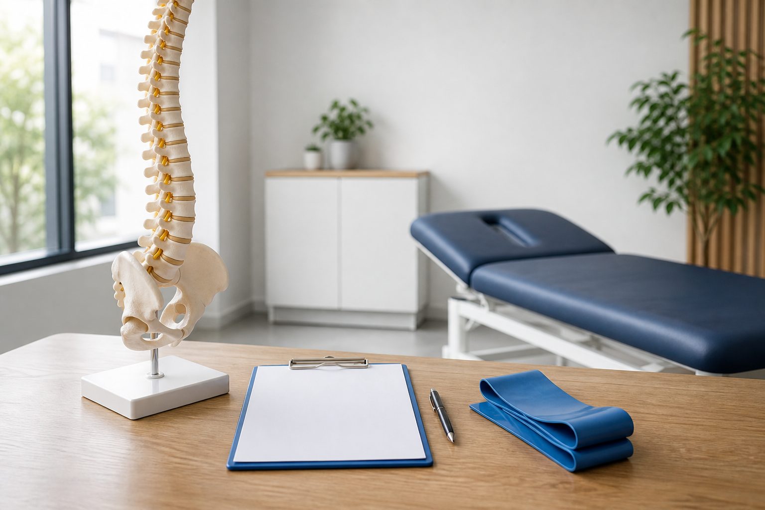 Không gian tư vấn trước khi lập kế hoạch nắn chỉnh cột sống